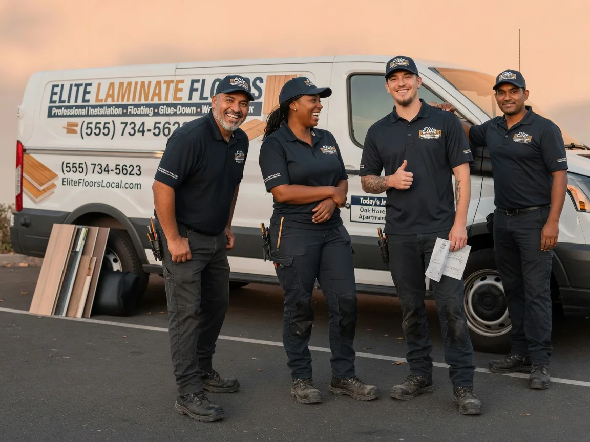Laminate flooring installation company in Hume, CA